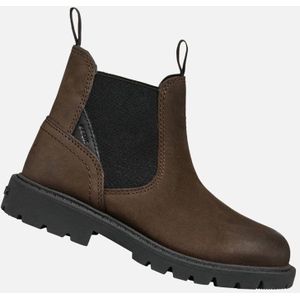 Geox - Chelsea Boots - Zwart - Leer