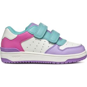 GEOX - J Washiba Girl - Sneakers - Roze - Synthetisch en Textiel