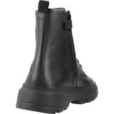 Geox - Kiddartah - Enkellaarsjes - Zwart - Rundleder