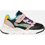 Geox - J Loftus Girl - Schoenen - Zwart - Synthetisch - Klittenbandsluiting