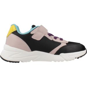 Geox - J Loftus Girl - Schoenen - Zwart - Synthetisch - Klittenbandsluiting