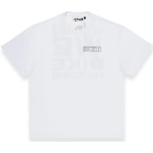 Cinelli We Bike Harder T-shirt, Wit, S