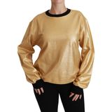 Dolce Gabbana - Crew Neck Pullover - Goud - Sweater