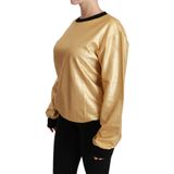 Dolce Gabbana - Crew Neck Pullover - Goud - Sweater