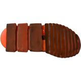 Dolce Gabbana Zwart Wit Oranje Slip-On Sorrento Dames Sneakers