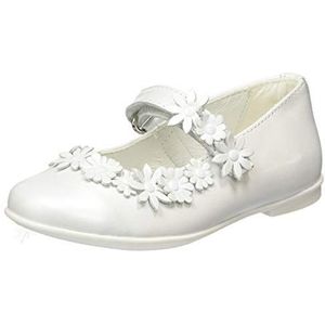 PRIMIGI Ballerina Bambina Mary Jane lage schoenen voor meisjes, Wit Bianco 5437000, 33 EU