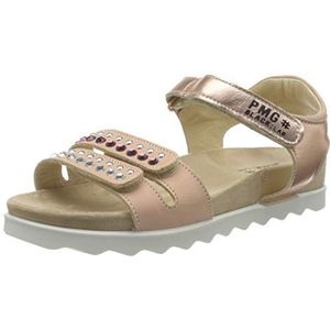 PRIMIGI Bambina Sandalen voor dames, peeptoe sandalen, Beige Rame Skin 5388111, 36 EU