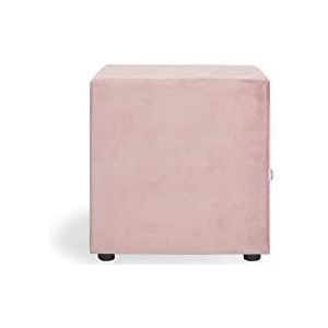 REAL PIEL RP BunD46QUADRO zitzak, polyester, roze, klein