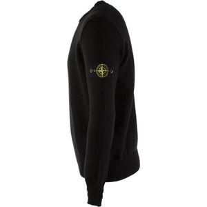 Stone Island - Trui - Blauw - Katoen
