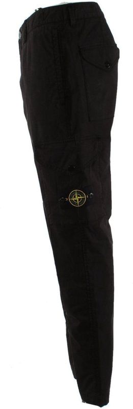 Stone Island - Slim-fit Broek - Zwart - 97% Katoen, 3% Elastan