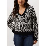 Liu Jo Maglia Chiusa Truien & vesten Dames - Sweater - Hoodie - Vest- Zwart