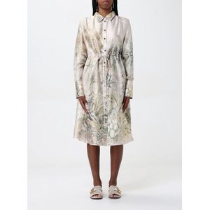 Silk - Shirtjurk - Sand - Lange Mouwen - Met Touwtje in Taille