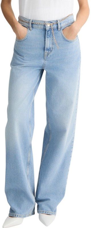 Liu Jo - Pant.straight Color H.w. - Jeans - Blauw