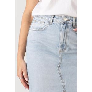 Liu Jo - Gonna Lunga Straight - Midi Rok - Blauw