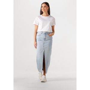 Liu Jo - Gonna Lunga Straight - Midi Rok - Blauw