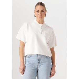 Liu Jo - Maglia Chiusa M/L - Polo Shirt - Wit - Polyester