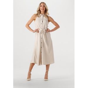 LIU JO - Midi Jurk - Beige - Viscose