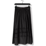 Liu Jo - Gonna TS NAV Longuet - Geplooide Minirok - Zwart - Polyester