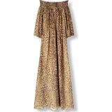 LIU JO - ABITO TS.NAV - Wikkeljurk - Bruin - Katoen