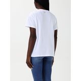 Liu Jo - T-shirt - Wit - 100% Katoen - Ronde Hals - Korte Mouwen