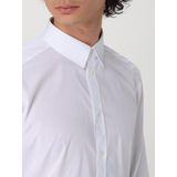 Dolce & Gabbana, Heren, Overhemden, Wit, Maat: XL Leer,