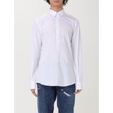 Dolce & Gabbana, Heren, Overhemden, Wit, Maat: XL Leer,