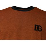Dolce & Gabbana - Short Sleeve Crew Neck - T-shirt - Bruin