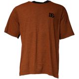 Dolce & Gabbana - Short Sleeve Crew Neck - T-shirt - Bruin