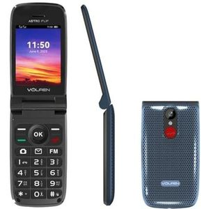 Volfen Astro Flip 2.8"" mobiele telefoon Blauw 32GB