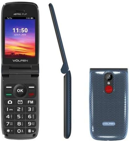 Volfen Astro Flip 2.8"" mobiele telefoon Blauw 32GB