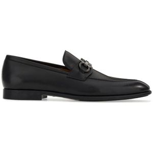 Ferragamo - Loafers - Zwart - Leer