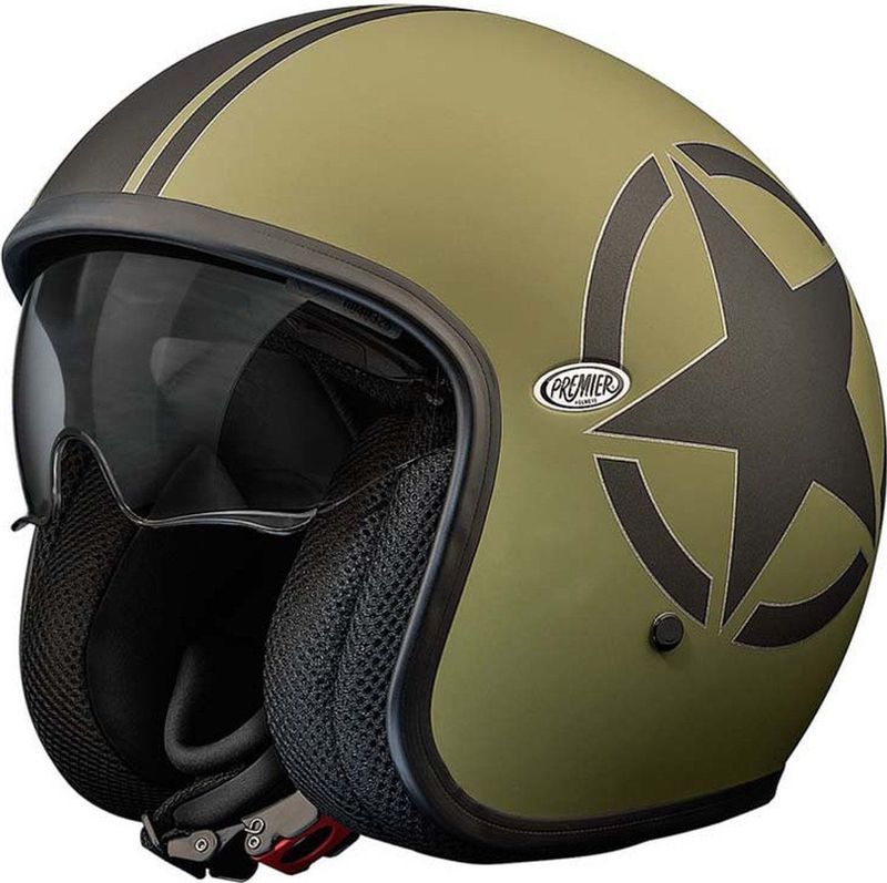 Premier Helmets 23 Vintage Star Military Bm 22.06 Open Helm