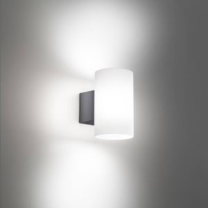 AILATI LED buiten wandlamp Bianca, donkergrijs, kunststof