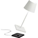 Poldina Pro Mini Witte oplaadbare en dimbare LED tafellamp - LD0320B3