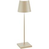 Zafferano Poldina Accu-tafellamp IP65 Zand