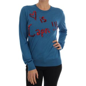 Dolce & Gabbana - Fairy Tale - Sweatshirt - Blauw - 100% Zijde
