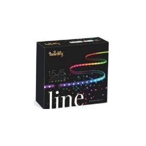 Twinkly - Line - LED Licht Strip - 1,5 m - Zwart - Uitbreidingsset