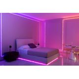 Twinkly Dots - 400 App-controlled RGB LEDs. 20 Meters. Black Wire.