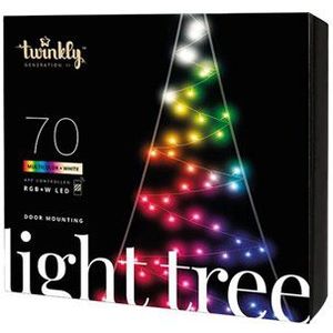 Deurkerstboom - Twinkly (70 LED - 100 X 200 C - Binnen/Buiten)