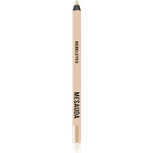 Mesauda Milano Rebeleyes Waterproof Eyeliner Pencil met Matterend Effect Tint 105 Cotton 1,2 gr