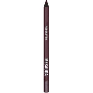 Mesauda Milano Rebeleyes Waterproof Eyeliner Pencil met Matterend Effect Tint 107 Mulberry 1,2 gr