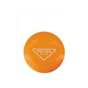 Prada, Logo Frisbee Oranje, unisex, Maat:ONE Size