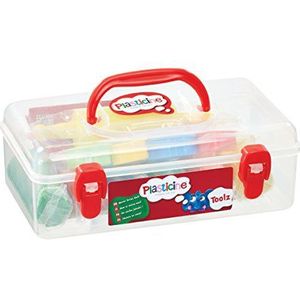 Plasticine PLT02000 Toolz Tool Box, Multicolour