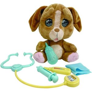 Emotion Pets – Veterinary Set (Pluche Huilen Puppy 22 cm + Accessoires)