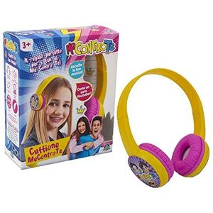 Me Contro Te MEC07000 koptelefoon, verstelbare hoofdband en gevoerde oorkussens voor meer comfort, voor meisjes vanaf 3 jaar, Preziosi games, MEC07000