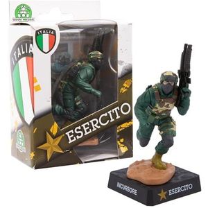Giochi Preziosi Eer20300 Italiaans leger - figuur met 8 cm, zeer gedetailleerd, zowel in het uniform als in de divisie, voor kinderen vanaf 3 jaar