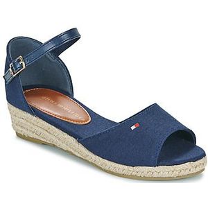 Tommy Hilfiger - Sandalo Corda Wedge - Sandalen - Blauw