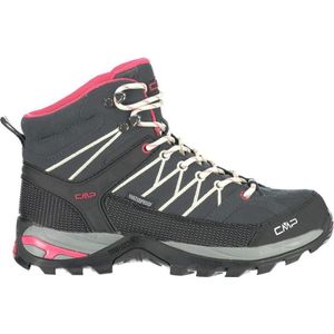 Cmp Wandelschoenen Rigel Mid Suède Dames Antraciet/roze Maat 40