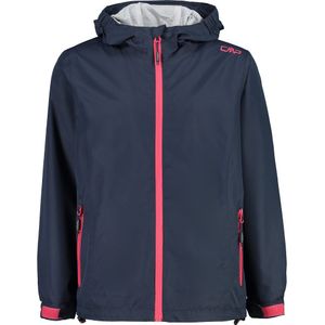 CMP Girls Jacket Fix Hood WP Regenjas (Kinderen |blauw |waterdicht)