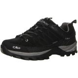 CMP Rigel Low Trekking Shoe Wp heren Wandelschoen, Black Grey 73uc, 42 EU